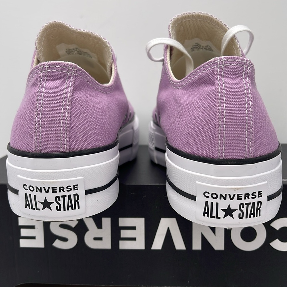 Converse WMNS A09394F CTAS LIFT OX
CLASSIC AMETHYST/WHITE/BLACK Platforms Snkrs - Picture 13 of 16